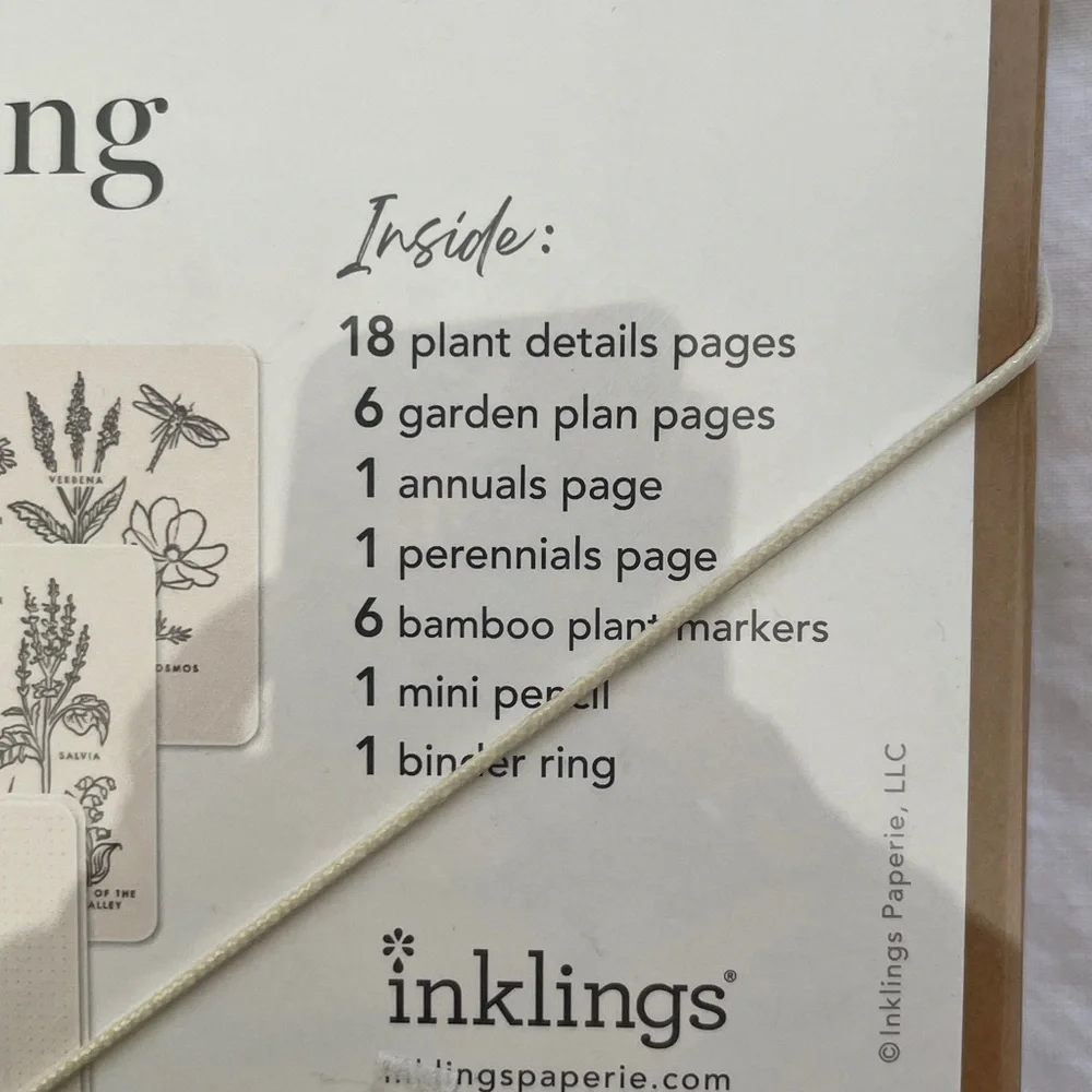 Inklings Gardening Journal